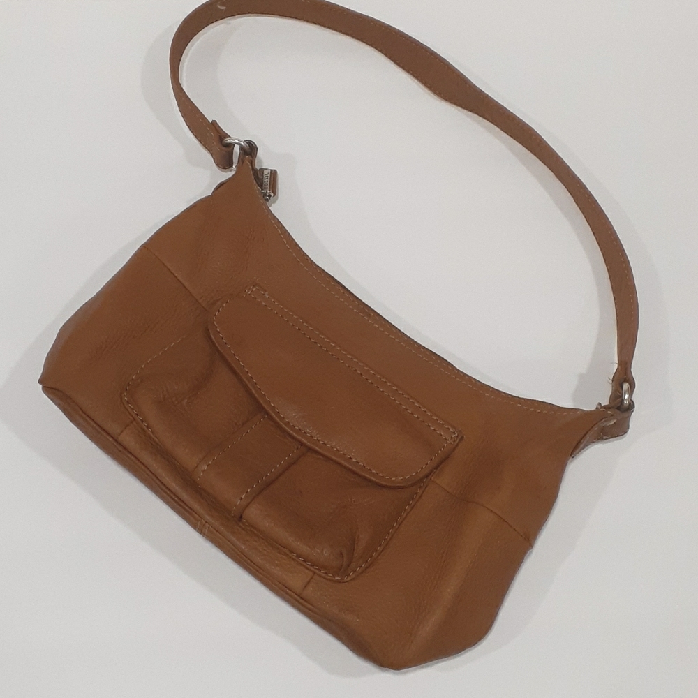 Fossil Y2k  leather Brown shoulder bag